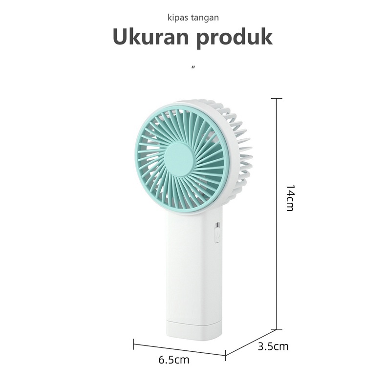 KIPAS ANGIN MINI GENGGAM Cute / Kipas Lipat PORTABLE / Mini Fan Portable