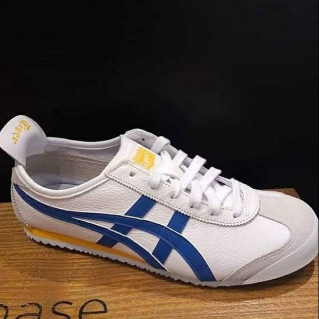 ONITSUKA TIGER WHITE STRIPES BLUE SIZE 40.5 SALE