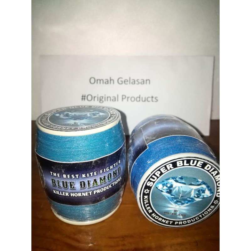 Benang Gelasan Killer Hornet Blue Diamond Original