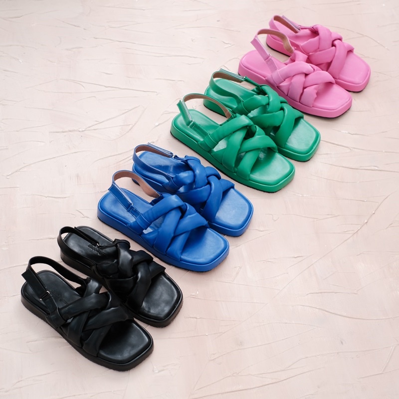 Bella Platform Sandal Wanita Sendal Cewek Wedges