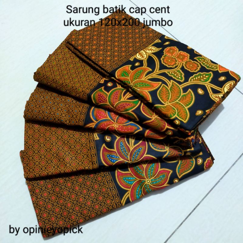 Sarung Batik Mang Ujang Halus Primisima Cap Cent Sudah Di jahit