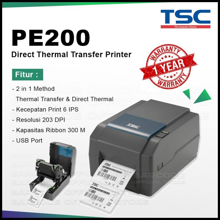 Barcode Printer Tsc Ttp 542 - Printer Label Barcode Tsc Ttp542