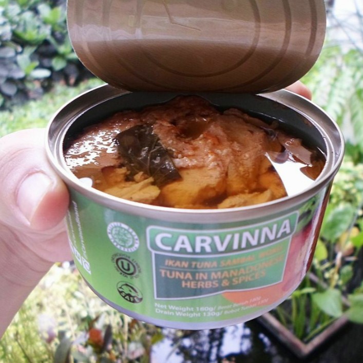 

CARVINNA Tuna Kaleng Sambal Woku 185 gr