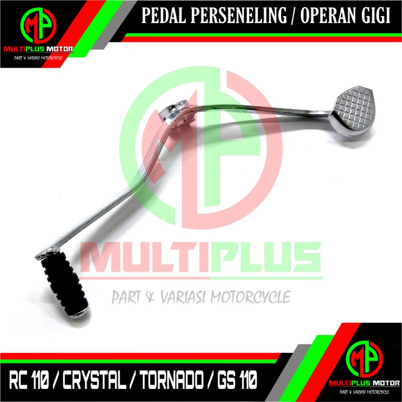 Pedal operan gigi Persneling Perseneling Presnel Persenel Versenel RC 110,RC110,CRYSTAL,TORNADO,GS