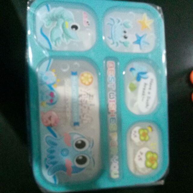 Kotak Makan / Lunch Box Yooyee /yishiyi 5 Sekat Anti Tumpah