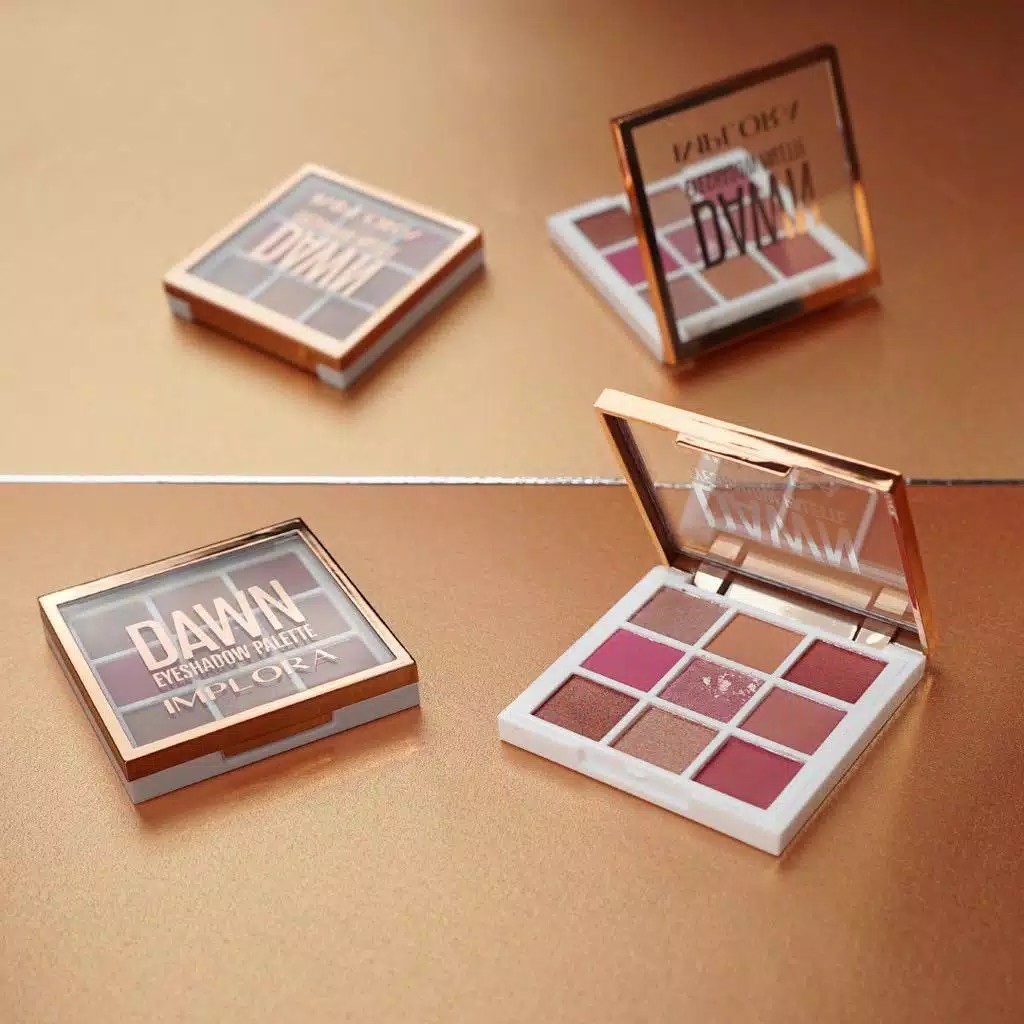 Skinhouseid Eyeshadow Pallete Implora Original Pewarna Kelopak Mata Murah Berkualitas Premium BPOM