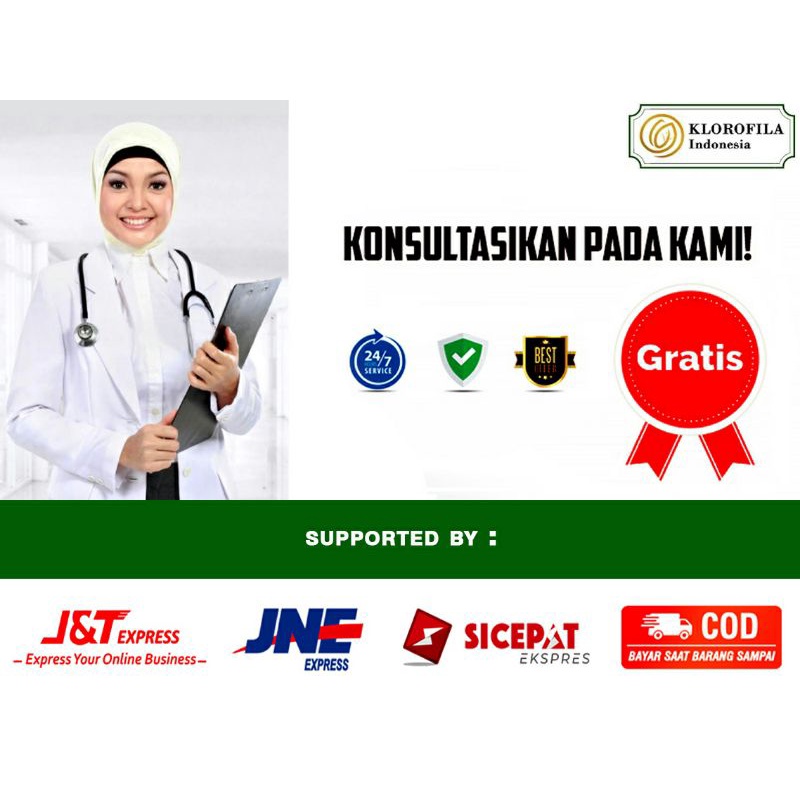 PROMO TEH KLOROFILA HERBAL DIABETES [ PROMO - 2 PCS KLOROFILA ] - ORI - OBAT HERBAL DIABETES AMPUH