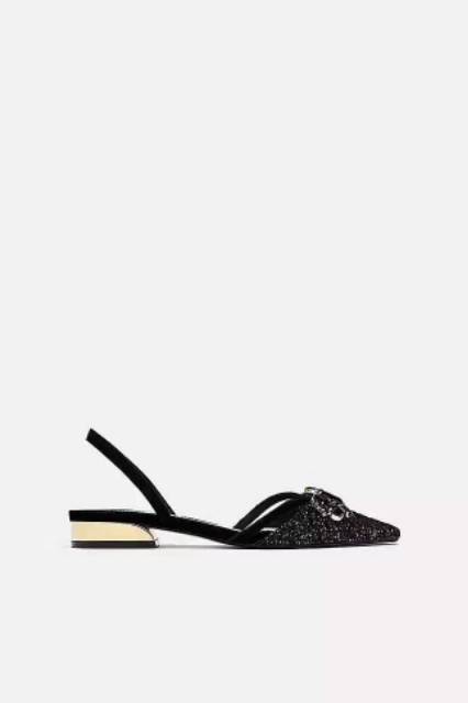 Zara classy Flat shoes Free box