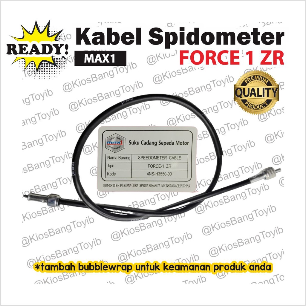 Kabel Kilometer Speedometer Spidometer Yamaha Force 1 ZR FIZR (MAX1)