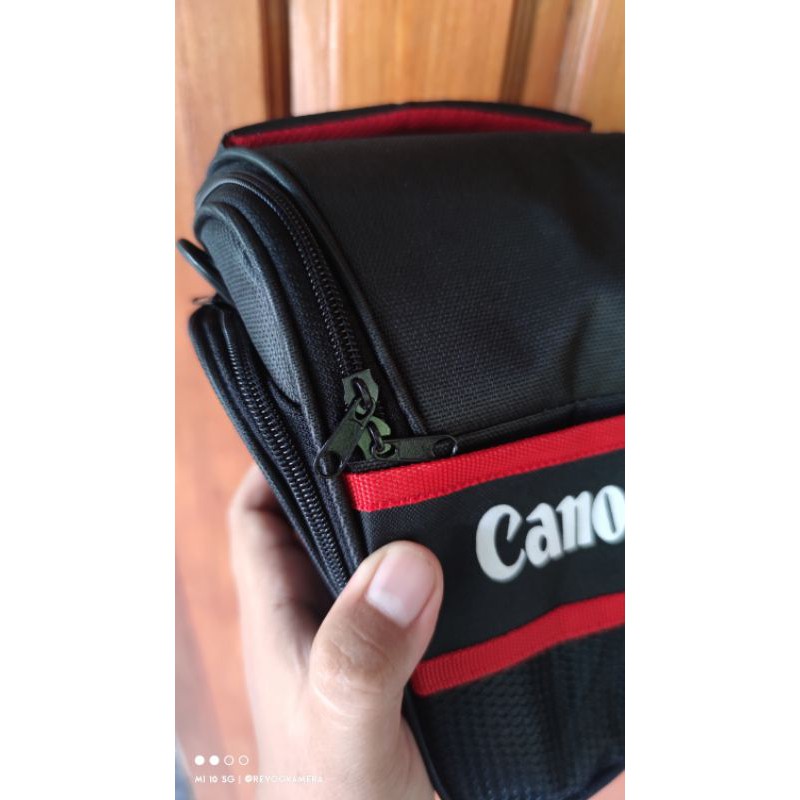 tas kamera canon segi 3 canon segi tiga tas kamera