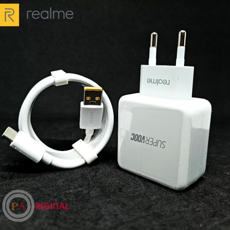 Realme 5 Pro Realme XT VOOC 20Watt Charger Original Bergaransi