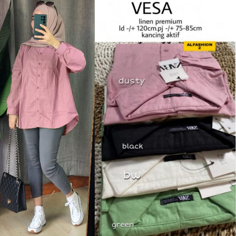 AGA TOP BLOUSE ORIGINAL PRODUK BY VINSTORE