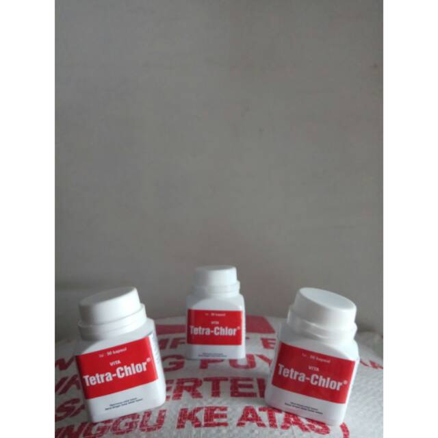 TETRA-CHLOR vita tetra chlor obat ayam unggas bebek burung ngorok pilek berak kapur hijau crd snot
