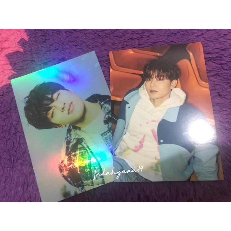 Postcard junkyu haruto treasure full album the first step / TSS ch1 chapter one green