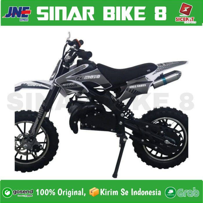 Motor Bensin Mini Anak Trail PC MOTO PC 01 2 Tak 50 CC