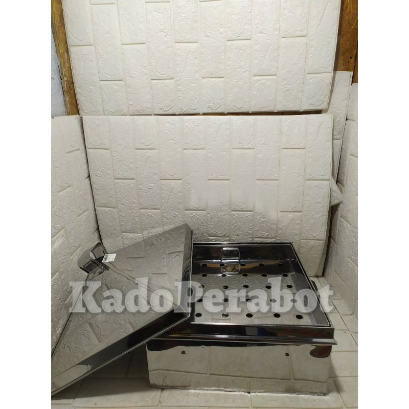 klakat stainless kotak 1S 40