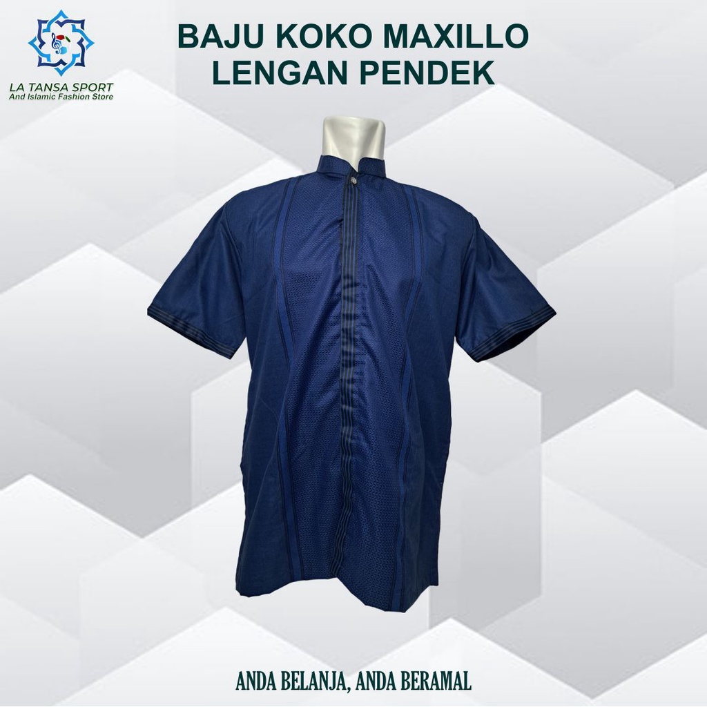 BAJU KOKO MAXILLO LENGAN PENDEK