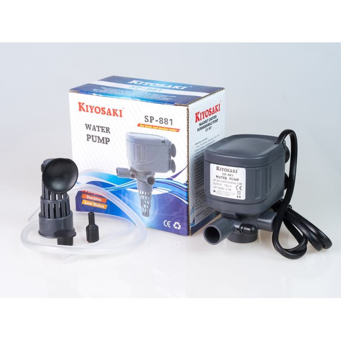 Pompa Air Aquarium Kiyosaki SP881 Air Terjun Aquascape  