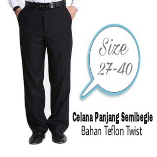  Celana  Formal Pria  Kerja Model  Slimfit Celana  Panjang 