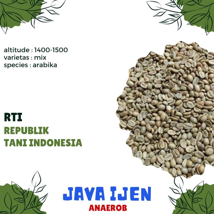 

Biji kopi mentah ARABIKA JAVA IJEN ANAEROB proses - GREEN BEAN
