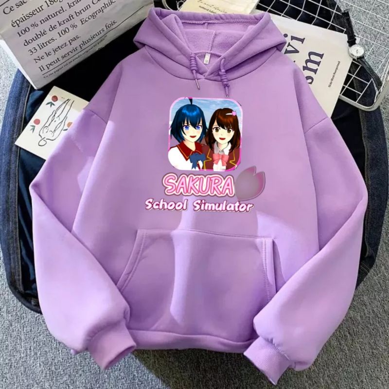 SWEATER SAKURA SCHOOL SIMULATOR HOODIE ANAK