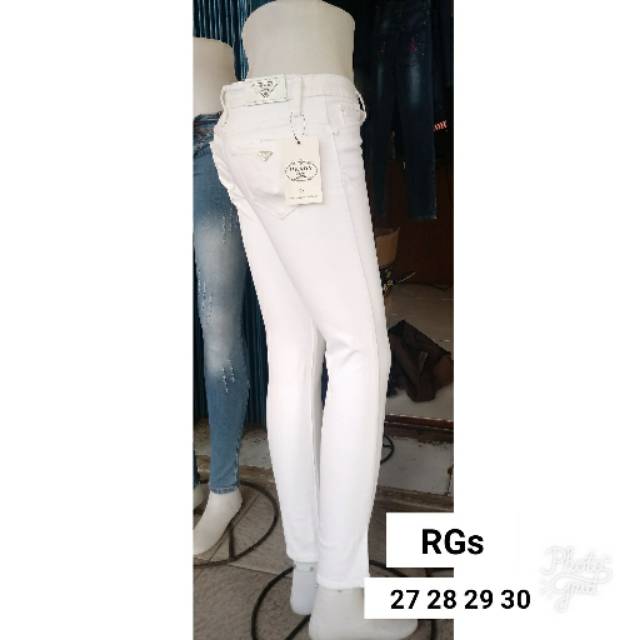  Celana  jeans  panjang wanita HIGHWISH jeans  panjang 