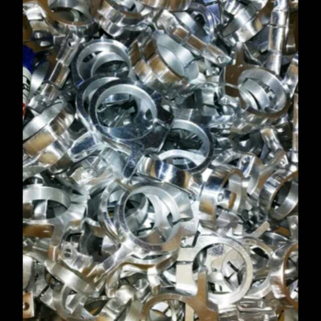 Cincin pangkon lampu bracket kupingan lampu model cincin semi cnc as 31 dan 33 37 dan 41 gl mp tiger
