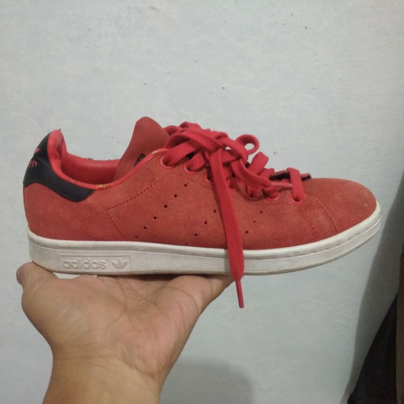 Adidas stand Smith merah