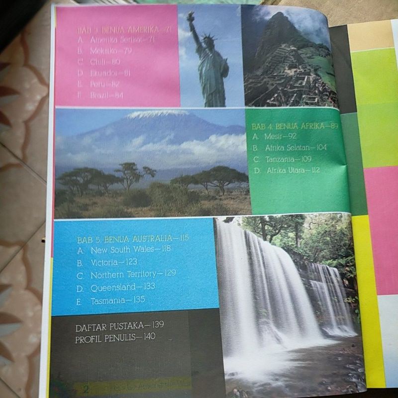 Buku petualangan let's go around the world petualang ke lima benua