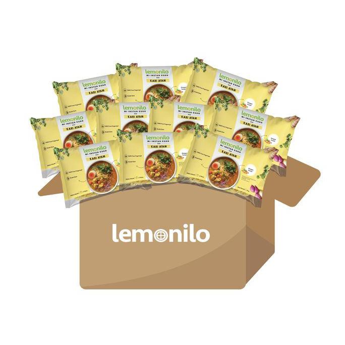 

Terlaris# Paket Lemonilo Mi Instan Kuah Rasa Kari Ayam Isi 10 Pcs
