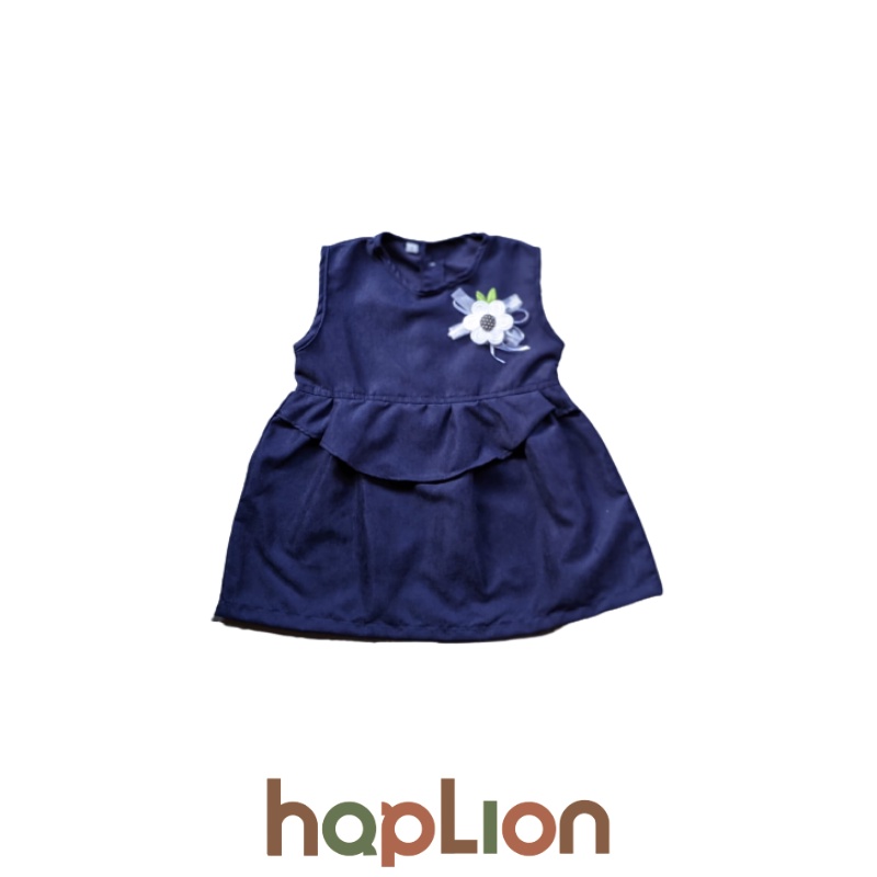 Dress Tanpa Lengan Kutung Anak Perempuan 1-3 Tahun | Haplion Kidswear