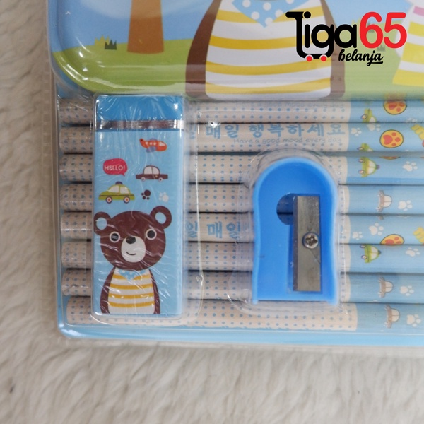 365 STATIONERY SET #40986 SM8819 Buku &amp; Alat Tulis Anak / Karakter Fancy Gambar Lucu