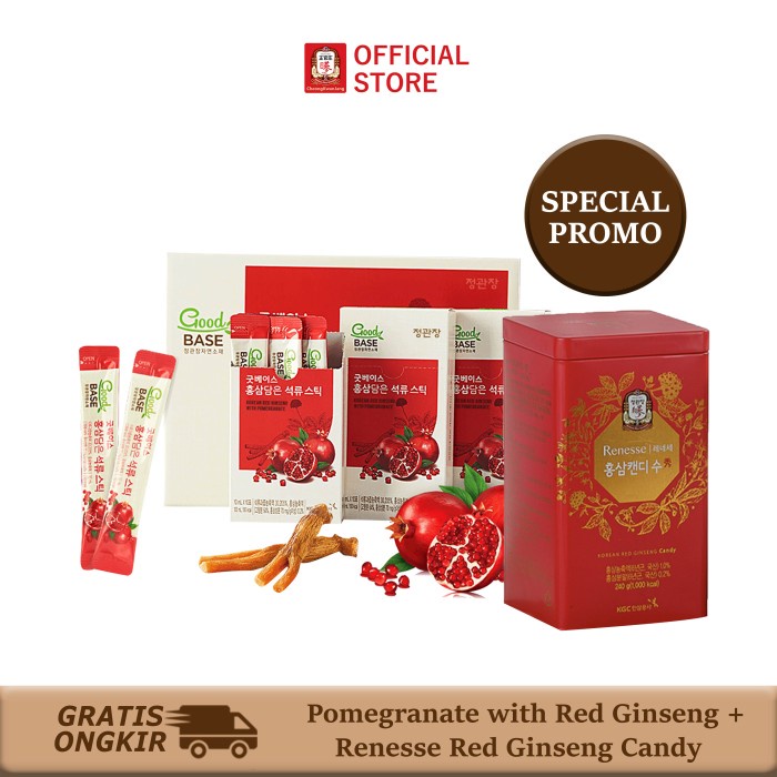 {cantikstore}  BUNDLE Korean Pomegranate Red Ginseng Korean Red Ginseng Candy Diskon