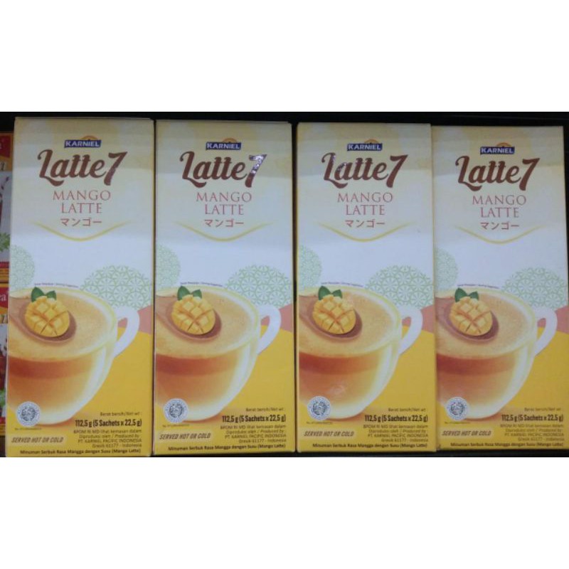 

Karniel Latte7 Mango Latte 112gr