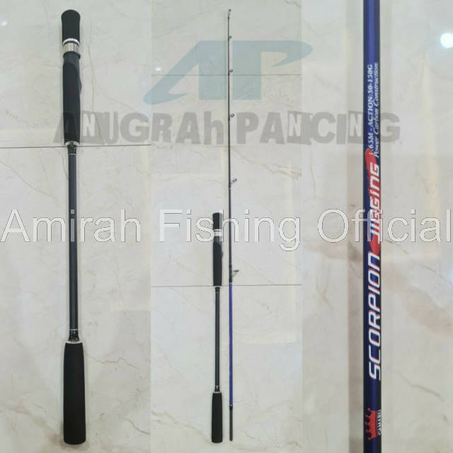 JORAN PANCING GAMARU SCORPION JIGGING 165...SOLID CARBON