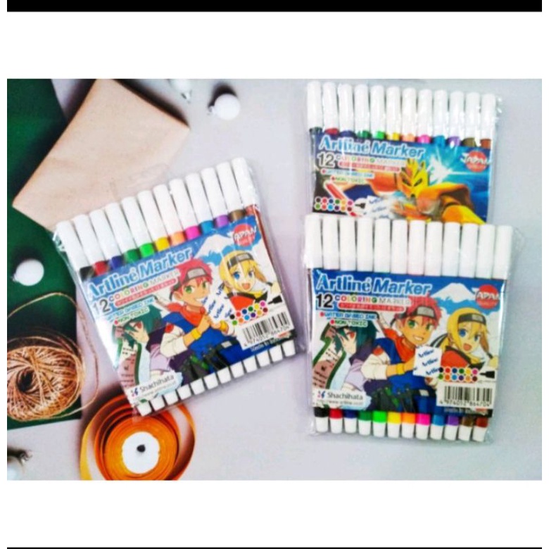 

SPIDOL KECIL WARNA ARTLINE/SPIDOL KECIL WARNA
