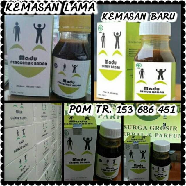 Madu Gemuk Badan Dewasa Pria Wanita