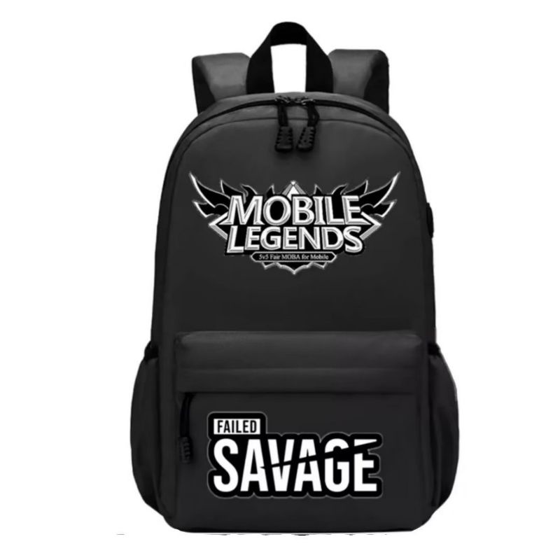 Tas Ransel Anak Mobile Legends - Tas anak sekolah TK-SD- Bayar di tempat COD