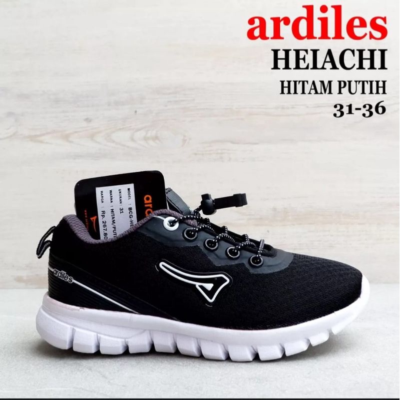 SEPATU SEKOLAH ANAK LAKI &amp; PEREMPUAN ARDILES HEIACHI / SEOWON ORIGINAL TERBARU PROMO MURAH