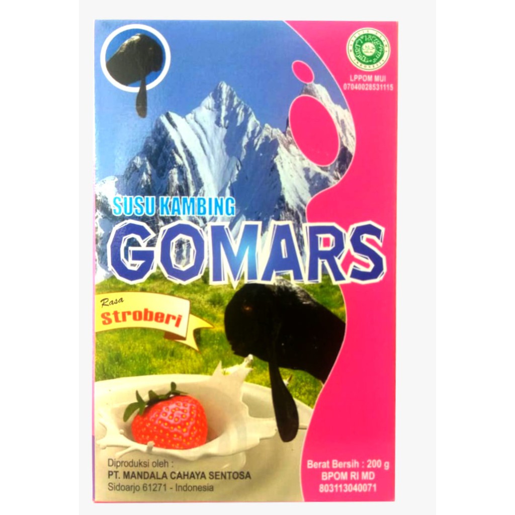 

Susu GOMARS Susu Kambing Etawa ASLI Stroberi
