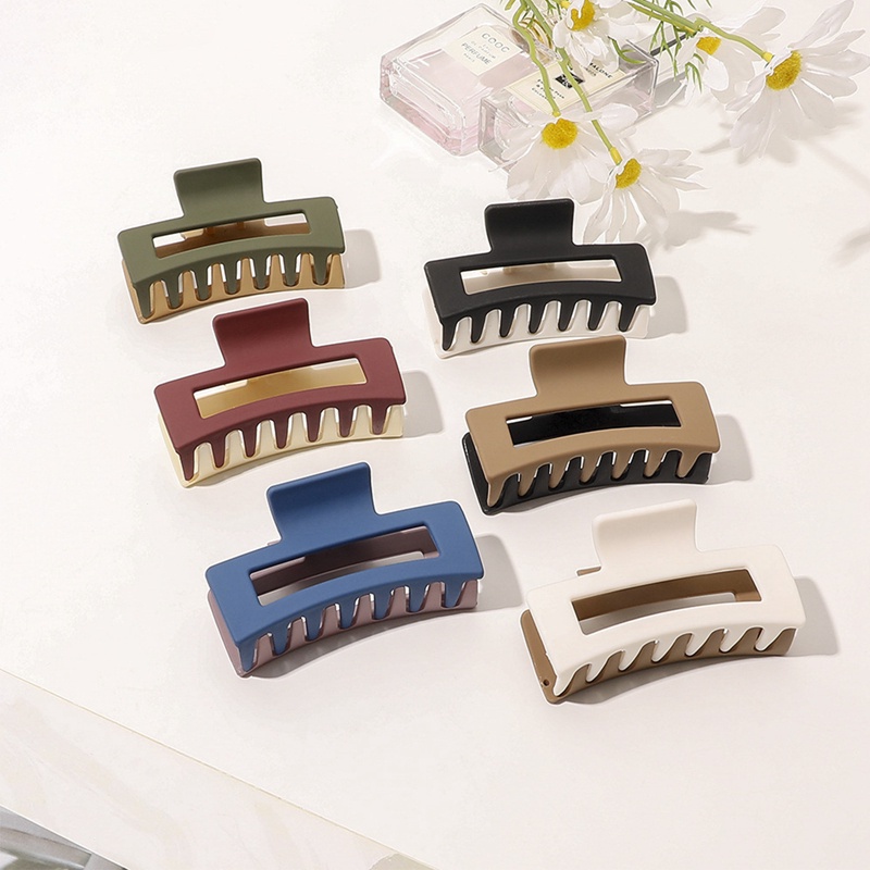 Fancyqube Jepit Rambut Bentuk Hiu Ukuran Besar Model Simpel Untuk Wanita