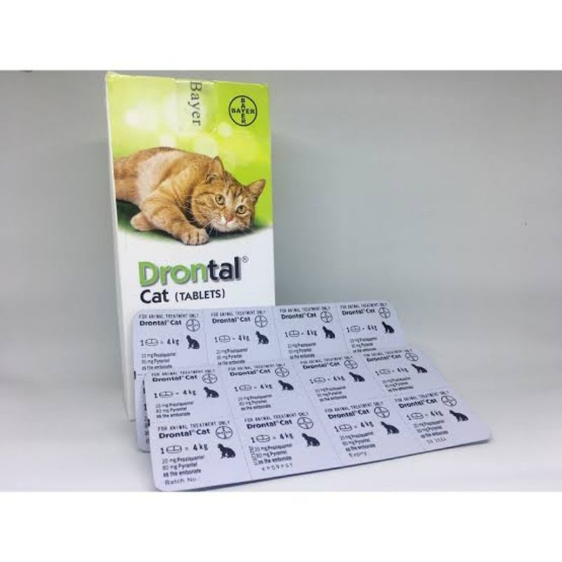 Obat Cacing Drontal Cat 1 Tablet