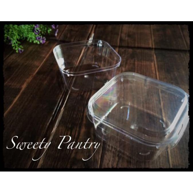 PROMO cup puding / cup pudding model kotak CH7575 50pcs AT453