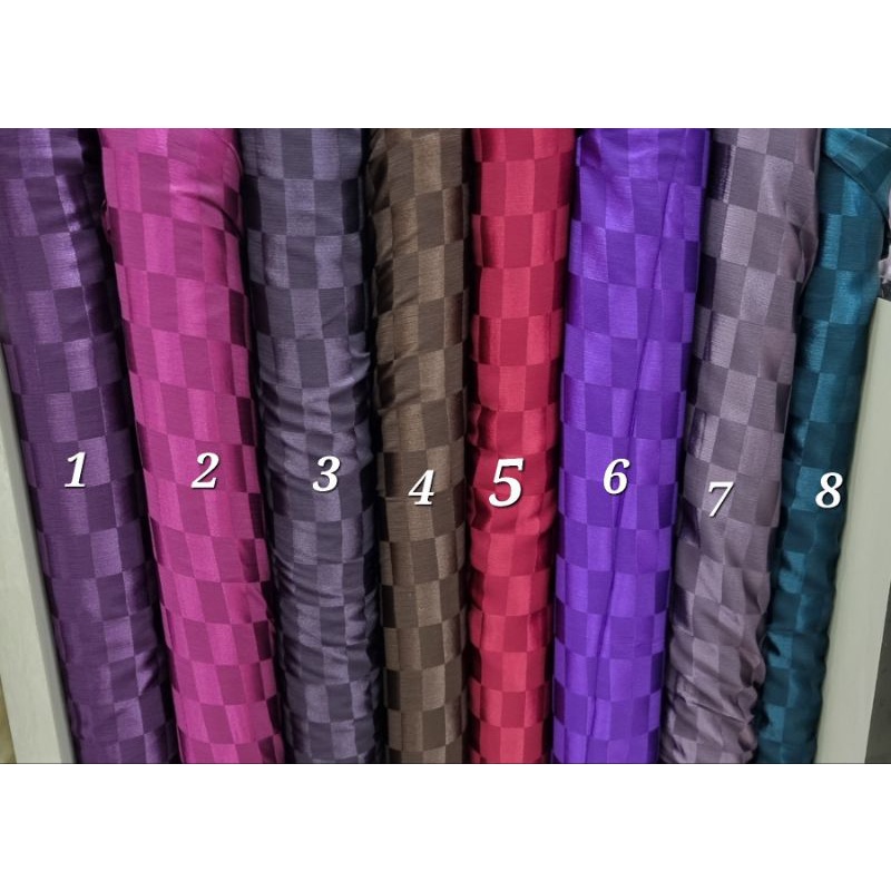 Silky Embos Kembang Batu Kain Kebaya Surjan
