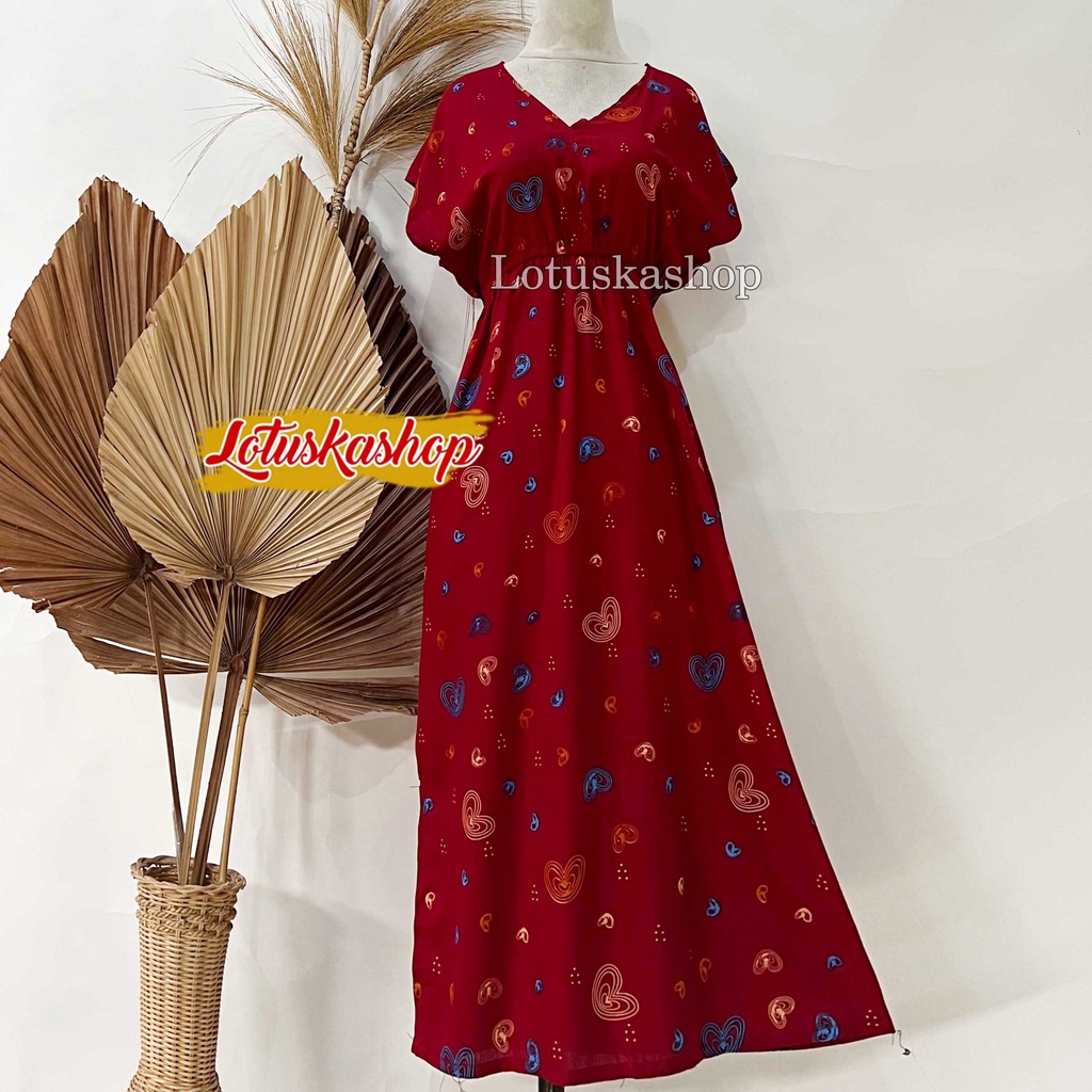 Dress Manohara Bali Panjang Molusca-Lovely Maron