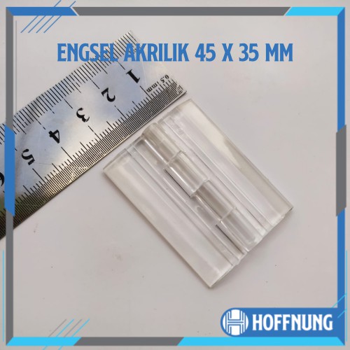 Engsel Akrilik 45 X 35 Mm Hinge Acrylic 45x35mm Ukuran 4 cm