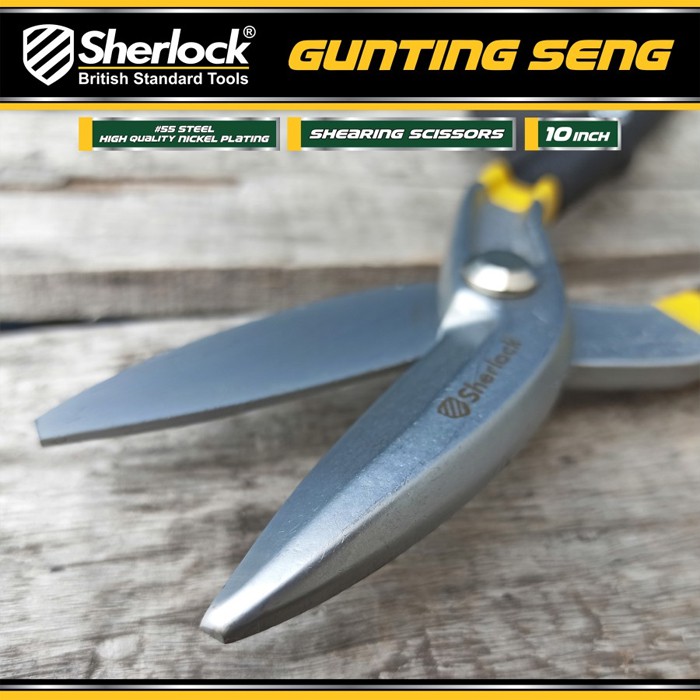 Gunting Seng / Sherlock 10 inch Chrome Vanadium