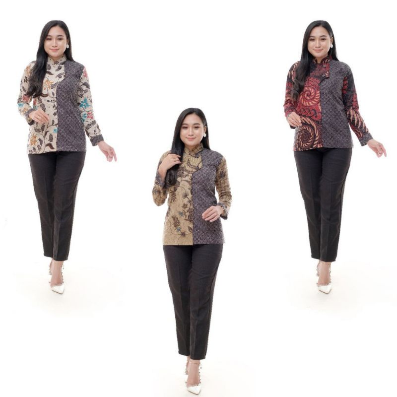 ATASAN WANITA|BLUS WANITA KEKINIAN|BLUS ATASAN WANITA BLOUSE|BLUS WANITA TERBARU|BAJU WANITA KERJA|B