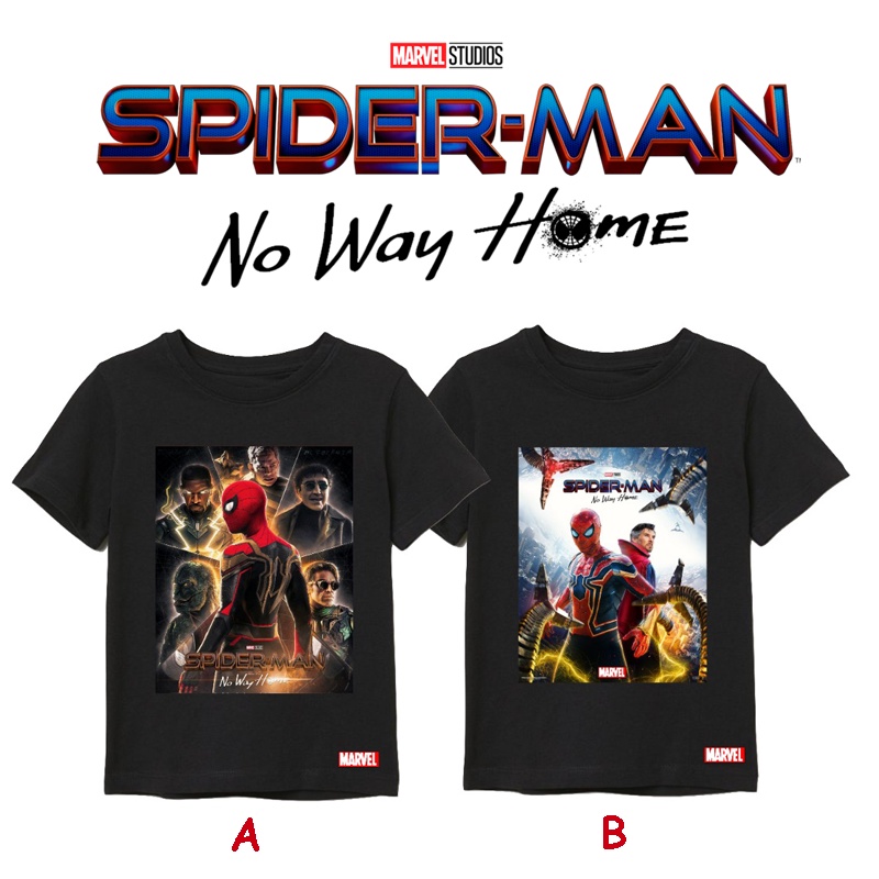 Kaos anak Spiderman No way home