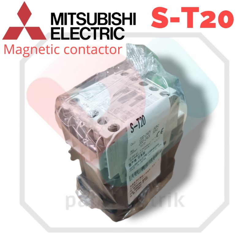 Mitsubishi magnetic Contactor S-T20 Kontaktor type ST20 listrik Panel